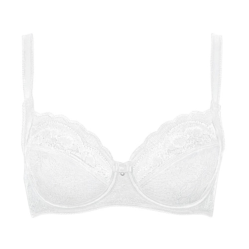 Lisca Evelyn blanc soutien-gorge sans forme