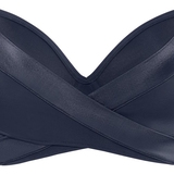 Maillots de bain Marlies Dekkers Cache Coeur gris bikinitop push up