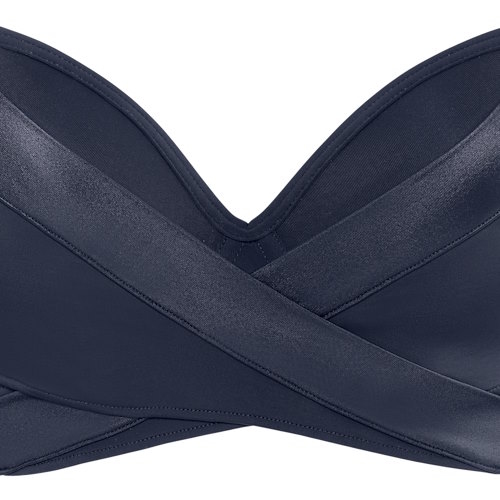 Maillots de bain Marlies Dekkers Cache Coeur gris bikinitop push up