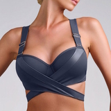 Maillots de bain Marlies Dekkers Cache Coeur gris haut de bikini préformé