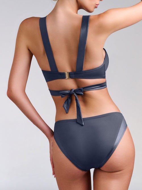 Maillots de bain Marlies Dekkers Cache Coeur gris haut de bikini préformé