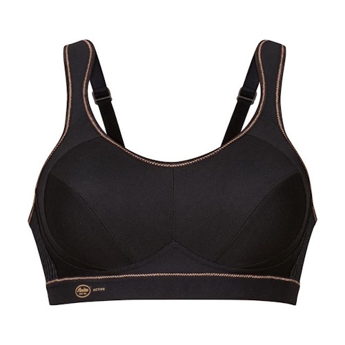 Anita Active Contrôle extrême noir/or soutien-gorge de sport
