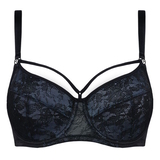 Marlies Dekkers Space Odyssey bleu/noir soutien-gorge sans forme