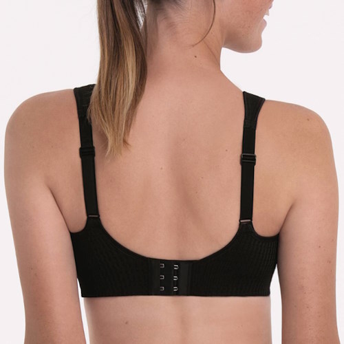 Anita Active Contrôle aérien Delta trail noir soutien-gorge de sport