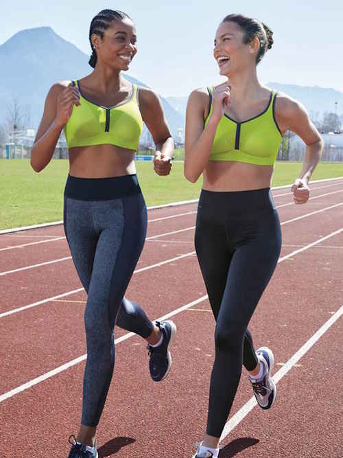 Anita Active Sport Tights Massage bleu legging