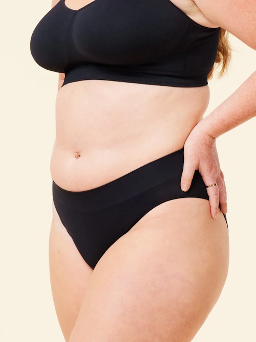 Sucre d'orge Basic noir slip
