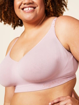 Sucre d'orge Basic rose soutien-gorge sans armatures en dentelle