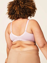 Sucre d'orge Basic rose soutien-gorge sans armatures en dentelle