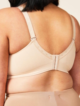 Sucre d'orge Basic beige soutien-gorge sans armatures en dentelle