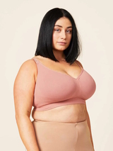 Sucre d'orge Basic rosewood soutien-gorge sans armatures en dentelle