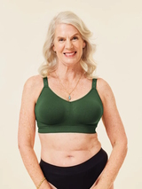 Sucre d'orge Basic forest green soutien-gorge sans armatures en dentelle