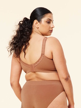 Sucre d'orge Basic clay soutien-gorge sans armatures en dentelle