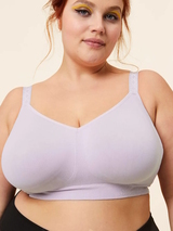 Sucre d'orge Basic lavande soutien-gorge sans armatures en dentelle