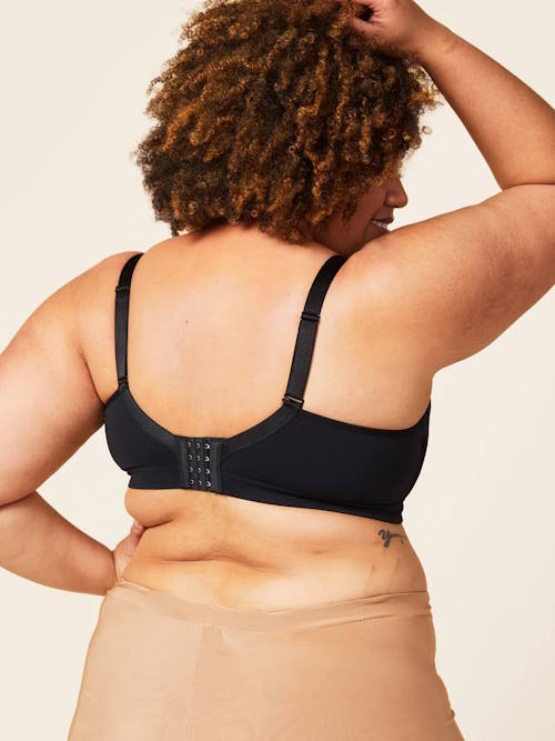 Sucre d'orge Posh noir soutien-gorge sans armatures en dentelle