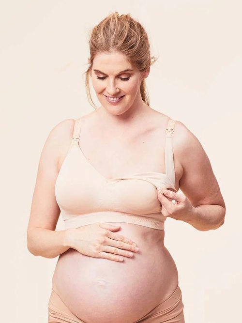 Sucre d'orge Nursing beige soutien-gorge d'allaitement