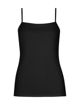 Lisca Emma noir top spaghetti