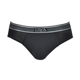 Lisca Zeus noir slip pour hommes