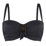 Plage de LingaDore  Beautiful Black noir haut de bikini préformé