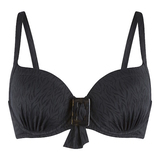 Plage de LingaDore  Beautiful Black noir haut de bikini préformé