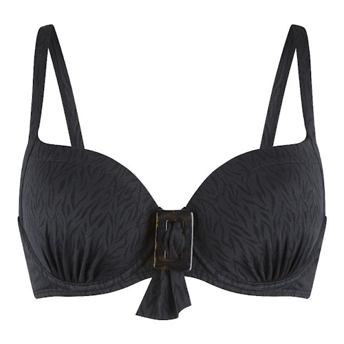 Plage de LingaDore  Beautiful Black noir haut de bikini préformé