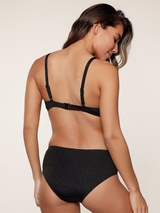 Plage de LingaDore  Beautiful Black noir haut de bikini préformé