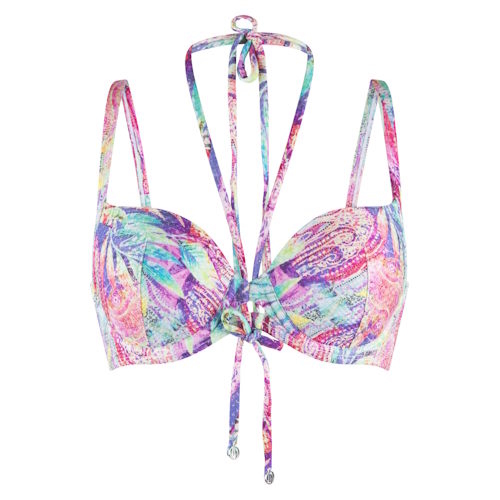 Plage de LingaDore Shine bright multicolore/print haut de bikini préformé