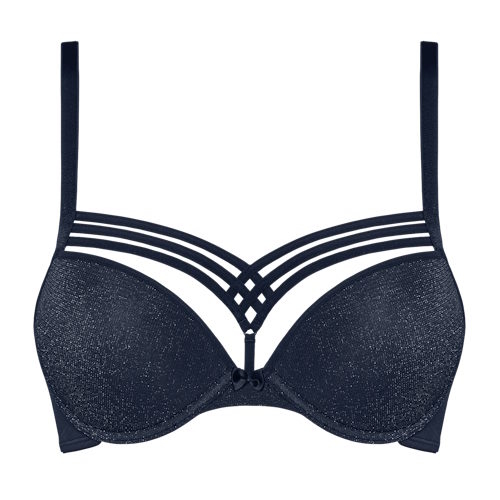 Marlies Dekkers Dame de Paris bleu marine soutien-gorge rembourré