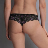 Rosa Faia Colette noir culotte string