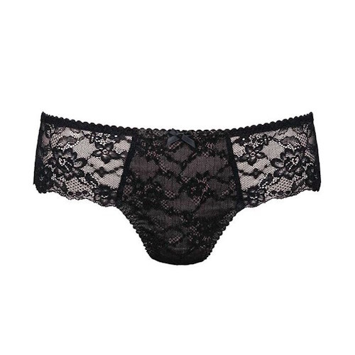 Rosa Faia Bobette noir slip brésilien