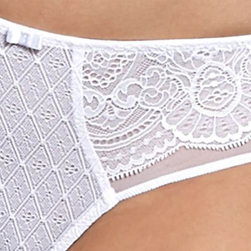 Rosa Faia Selma blanc slip brésilien