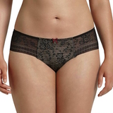 Rosa Faia Fleur noir slip