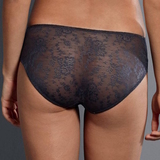 Rosa Faia Fleur anthracite slip