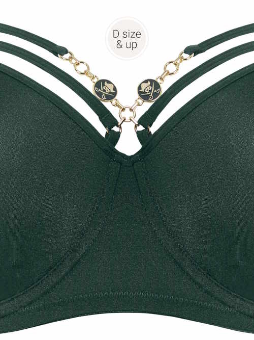 Marlies Dekkers Untameable Teuta vert soutien-gorge sans forme