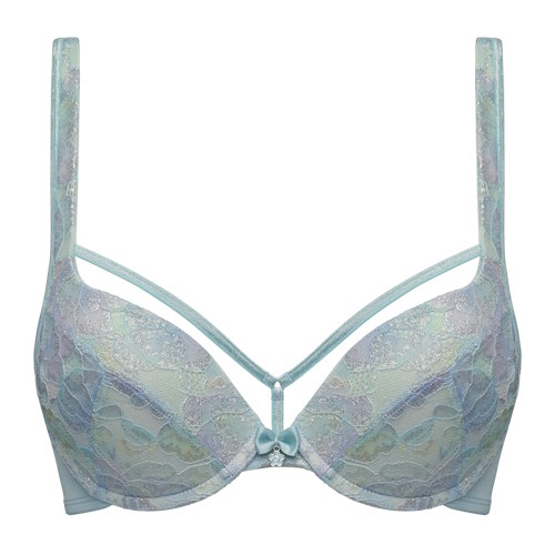 Marlies Dekkers Mariposa bleu/print soutien-gorge push up