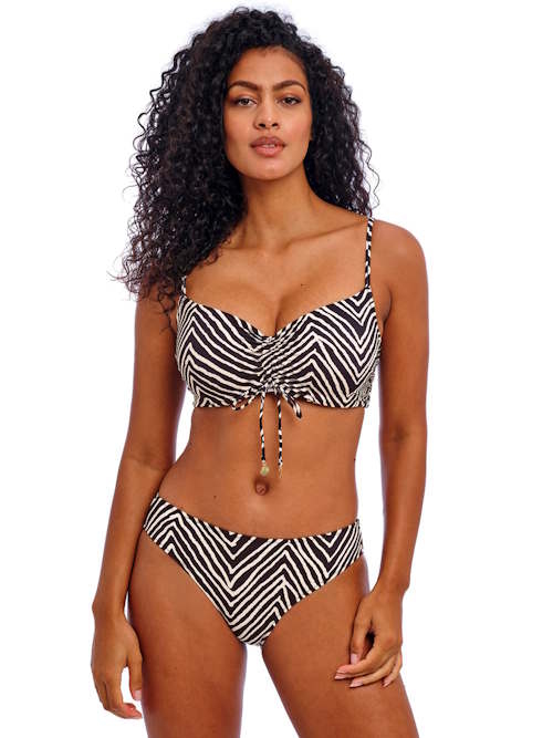 Freya Swim Fiji Falls noir slip de bikini