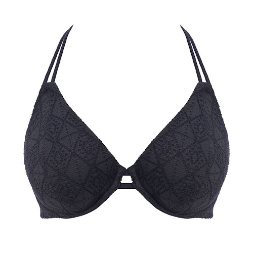 Freya Swim Nomad Nights noir soutien-gorge bikini corbeille