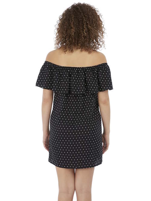 Freya Swim Jewel Cove noir/print robe de plage