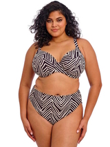 Elomi Swim Fiji Falls noir/blanc haut de bikini préformé