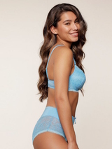 LingaDore Bonnie Blue bleu haut slip