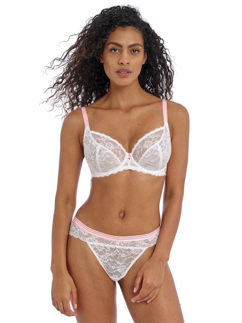 Freya Offbeat blanc soutien-gorge sans forme