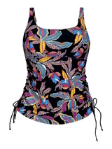 Anita Care Valbella noir/print tankini à prothèse