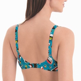 Maillots de bain Rosa Faia Federica multicolore/print soutien-gorge bikini corbeille
