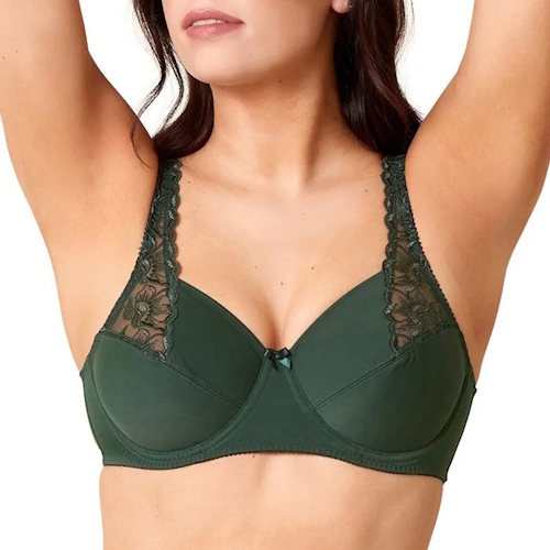 Elbrina Helen vert soutien-gorge sans forme