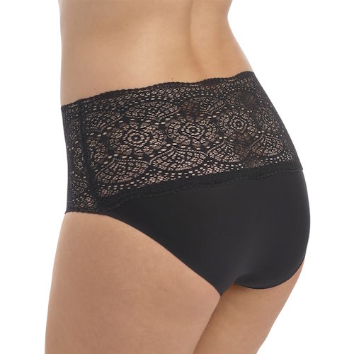 Fantasy Lingerie Lace Ease noir slip