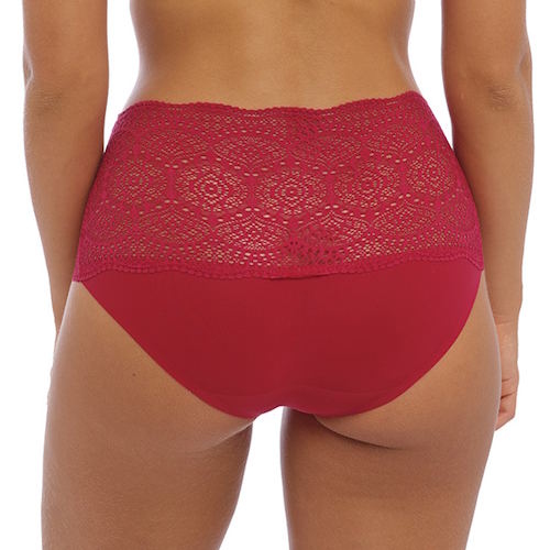 Fantasy Lingerie Lace Ease rouge slip