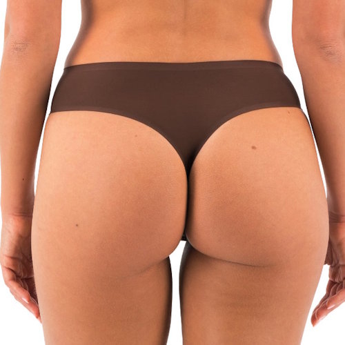 Fantasy Lingerie Smoothease marron culotte string