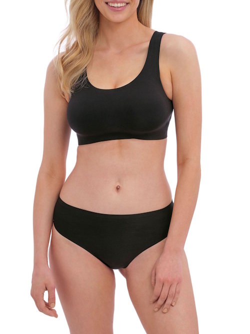 Fantasy Lingerie Smoothease noir culotte string