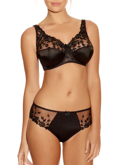Fantasy Lingerie Belle noir soutien-gorge sans forme