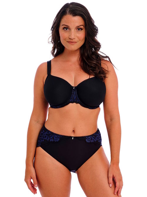 Fantasy Lingerie Emmaline noir/bleu soutien-gorge rembourré
