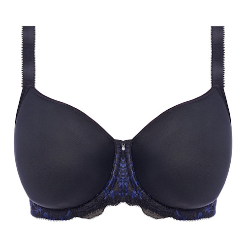 Fantasy Lingerie Emmaline noir/bleu soutien-gorge rembourré